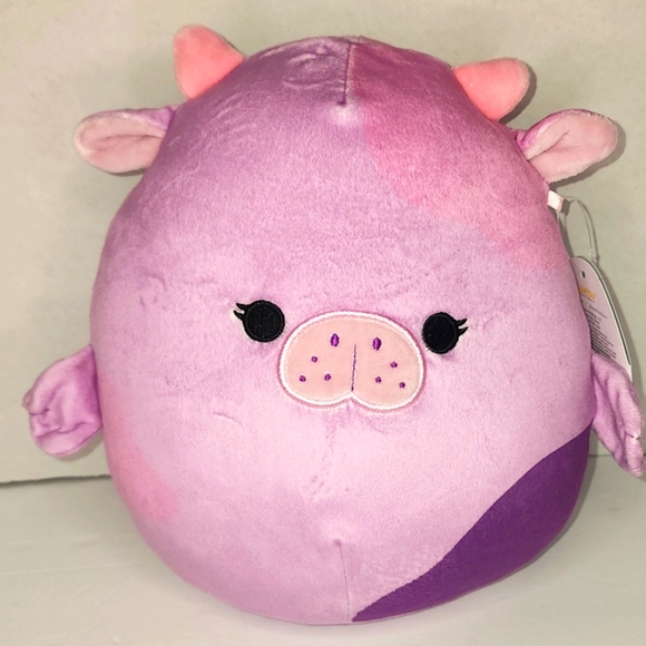 STASIA 🐮 Purple Sea Cow Original Squishmallow by Kelly Toy ☆》NWT《☆ - Picture 1 of 8